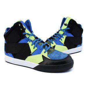 C77119 Adidas Original C-10 Black/Blue Mens Lifestyle Casual Mens Size 14 ANB